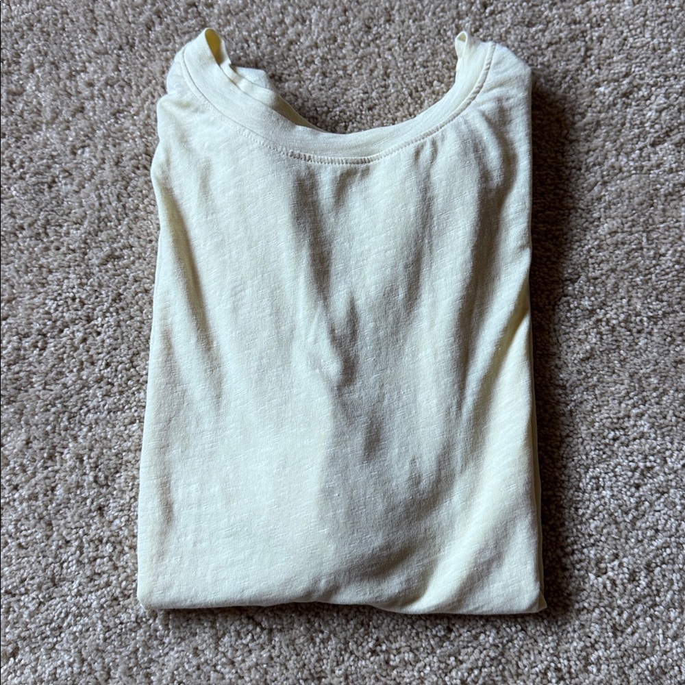 Sundry Light Yellow Top